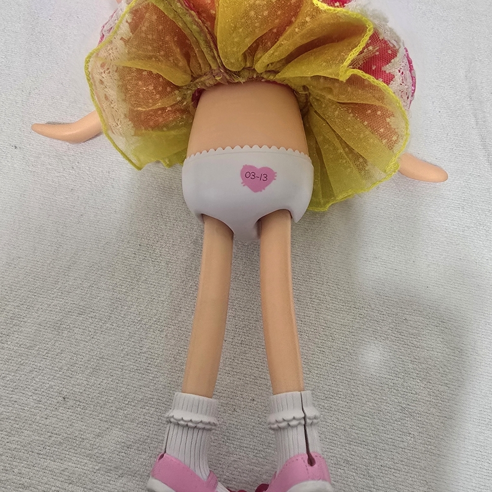 Lalaloopsy Jewel Sparkles Doll Full Size 12” Pink Hair & Crown Dress Shoes 2009 - Picture 9 of 11